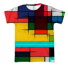 3D футболка Abstraction. 3