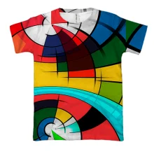 3D футболка Abstraction. 4
