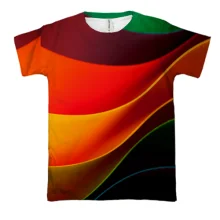 3D футболка Abstraction. 5