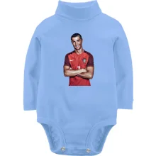 Детское боди с длинным рукавом c Cristiano Ronaldo