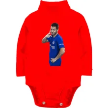 Детское боди с длинным рукавом c Eden Hazard