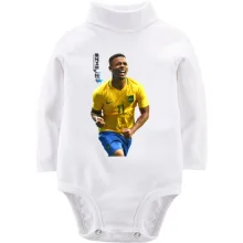 Детское боди с длинным рукавом c Gabriel Jesus