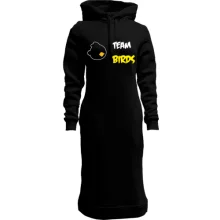 Худи платье Team birds