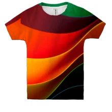 Детская 3D футболка Abstraction. 5