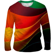 Чоловічий 3D лонгслів Abstraction. 5