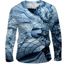 Чоловічий 3D лонгслів Abstraction. 13