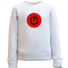 Дитячий світшот power button