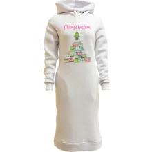 Худи платье Marry Christmas