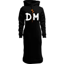 Худи платье Depeche Mode orange rose