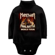 Дитяче боді з довгим рукавом Manowar Final battle