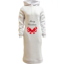 Худи платье Merry Christmas