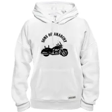 Толстовка Sons of Anarchy с мотоциклом
