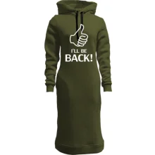 Худі сукня I'll be back