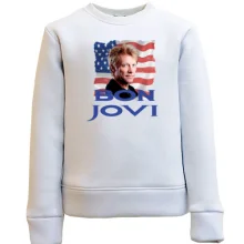 Детский свитшот Bon Jovi с флагом