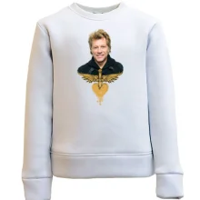 Детский свитшот Bon Jovi с лого