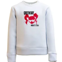 Детский свитшот Green day - When it's time
