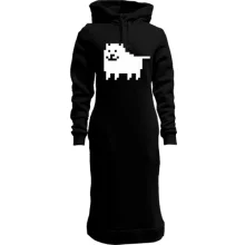 Худи платье Undertale game dog