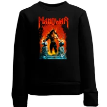 Детский свитшот Manowar - Louder Than Hell