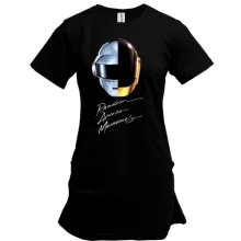 Подовжена футболка Daft Punk (Дафт Панк)