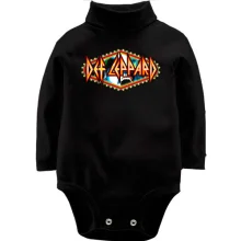 Дитяче боді з довгим рукавом Def Leppard (casino)