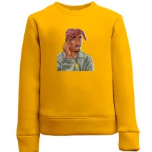 Дитячий світшот з 2PAC (ілюстрація)