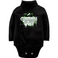Дитяче боді з довгим рукавом Green day (поцілунок)