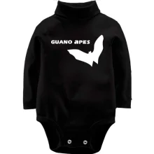 Дитяче боді з довгим рукавом Guano Apes Logo