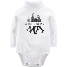 Детское боди с длинным рукавом Imagine Dragons Band