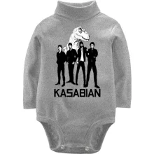 Детское боди с длинным рукавом Kasabian - Velociraptor! (2)