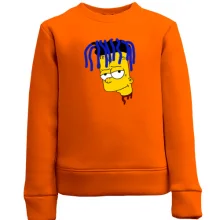 Детский свитшот с Бартом Симпсоном в образе Lil Pump (2)