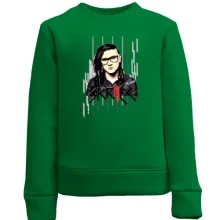 Дитячий світшот з Skrillex