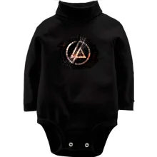 Детское боди с длинным рукавом Linkin Park (стекло)