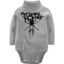 Детское боди с длинным рукавом My Chemical Romance с пауком