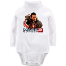 Детское боди с длинным рукавом Mass Effect 3