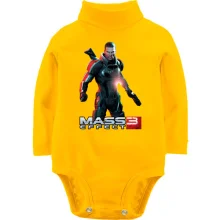 Детское боди с длинным рукавом Mass Effect 3 (2)