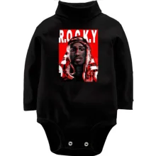 Детское боди с длинным рукавом с Asap Rocky в хиджабе