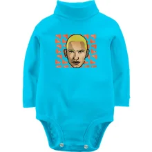 Детское боди с длинным рукавом с Eminem (иллюстрация)