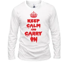 Лонгслив KEEP CALM (Helloween style)
