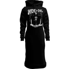 Худи платье ride or die american legend