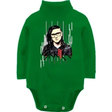 Детское боди с длинным рукавом со Skrillex