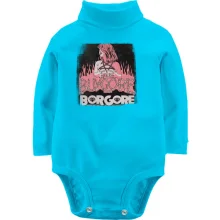 Детское боди с длинным рукавом с Borgore