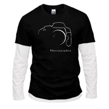 Комбинированный лонгслив Photographer