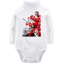 Детское боди с длинным рукавом Red Hot Chili Peppers ART 2