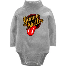 Детское боди с длинным рукавом Rolling Stones Gimme Shelter