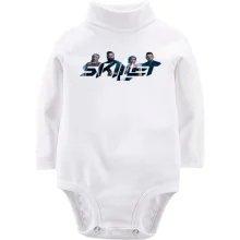 Детское боди с длинным рукавом Skillet Band