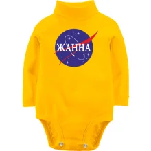 Дитяче боді з довгим рукавом Жанна (NASA Style)
