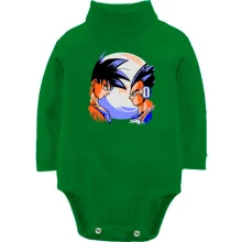 Детское боди с длинным рукавом Goku Son