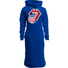 Худи платье Rolling Stones USA