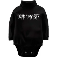 Детское боди с длинным рукавом с Dead Dynasty лого