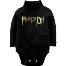 Детское боди с длинным рукавом с логотипом PHARAOH